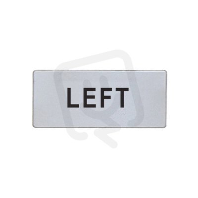 Lovato LPXAGB237 Štítek ''LEFT''