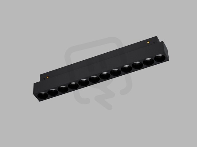 Lištové svítidlo MAGLASER III 24, B 12W 2700K/3300K/4000K UGR černá LED2 6482173