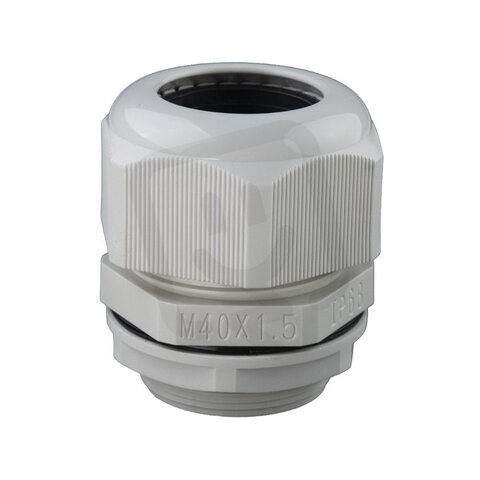 PRŮCHODKA PRO KABELY, světle šedá, krytí IP68, metrický závit KOPOS PPK 25_KA