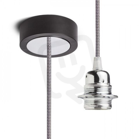 HEX závěsná sada ČZ+Č/BK+CHO+CHK1 230V E27 28W RENDL R11910