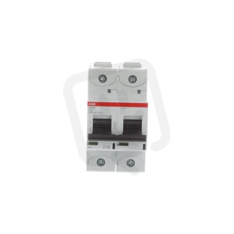 S802S-C25 jistič 2p char. C 25A s klecovou svorkou Icu 50kA ABB 2CCS862001R0254