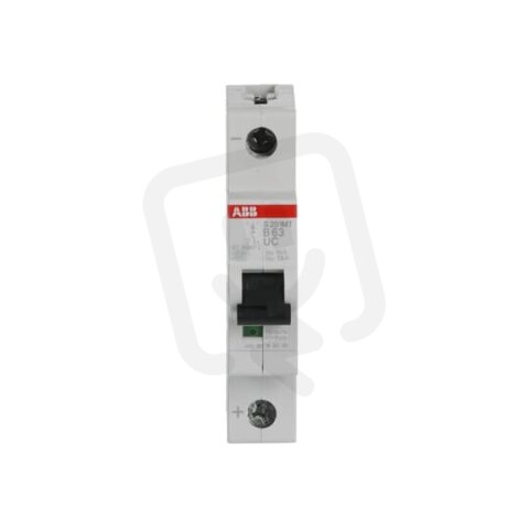 ABB S201MT-B63UC jistič 1F 63 A char. B 10kA 220VDC/253VAC pro kolejová vozidla