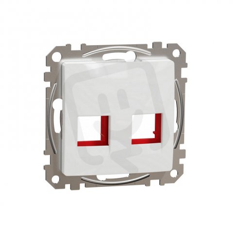 Sedna D/E Kryt pro RJ45 KRONE UTP konektor, Bílá SCHNEIDER SDD111441C