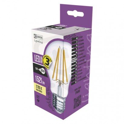 LED FLM A60 11W(100W) 1521lm E27 WW A++