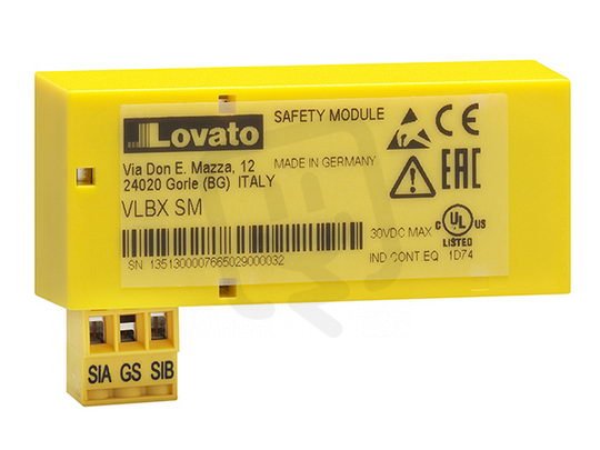 Lovato VLBXSM Modul pro bezpečnostní vstupy
