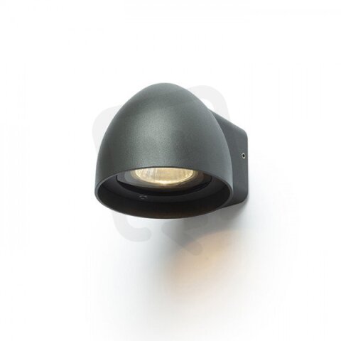 BOURDON nástěnná antracitová 230V GU10 35W IP54 RENDL R13559