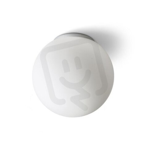 BOLLY 26 stropní opálové sklo/chrom 230V E27 15W IP44 RENDL R13694