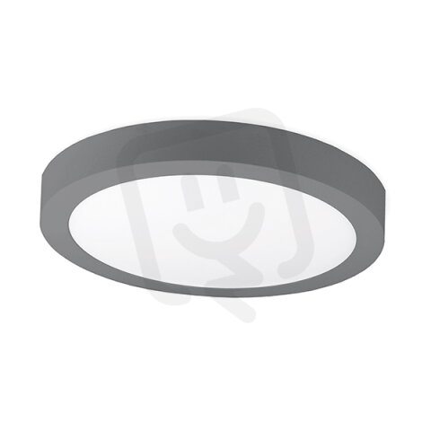 Svít. DISC SURFACE LED 8W 3K 360lm šedé