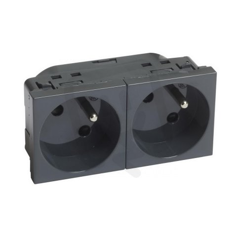 79192 MOSN ZÁS 2X2P+T ANTRACIT 4M BS