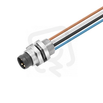 Kulatý zásuvný konektor SAIE-M8R-4-0.5U-FP-M8 WEIDMÜLLER 1861290000