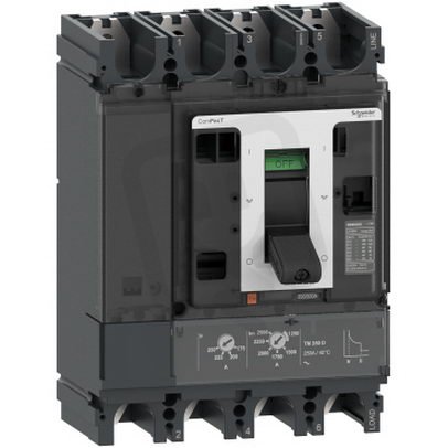 Jistič ComPacT NSX400F 36kA DCPV 4P 320A TMD SCHNEIDER C40F4TM320D1