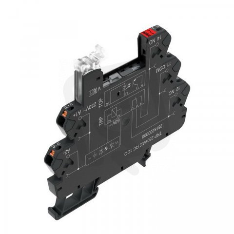 Reléový kontakt samice TRP 230VAC RC 1CO EMPTY WEIDMÜLLER 2618890000