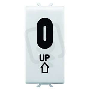 CHORUS Modul dotykového duplikátoru 230VAC/50Hz, 1 modul, bílý GEWISS GW10909