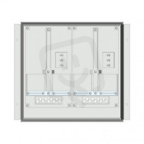 Elektroměrová vana 2ZM1-C-B+ZB SCHRACK IL186201-A