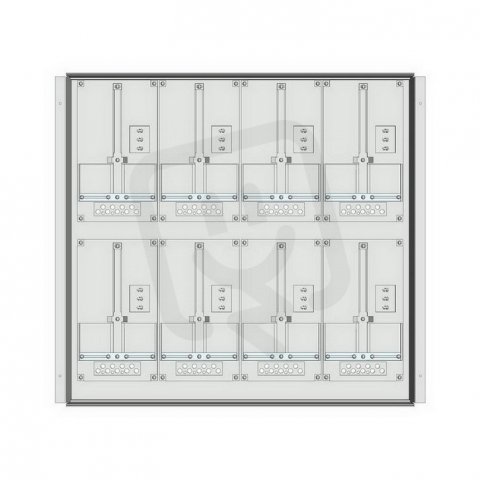 Elektroměrová vana 4ZM2-C+ZB SCHRACK IL186411-A