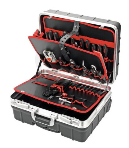Plastový kufr CHAMPION s nářadím 375x485x250 mm (21 ks) CIMCO 170600