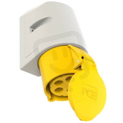 PCE 125-4 zásuvka nástěnná 5P, 32A/110V, 4