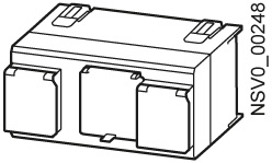 BD01-AK02M0/2SD163A161 Odbočná skříň zás SIEMENS BVP:085096