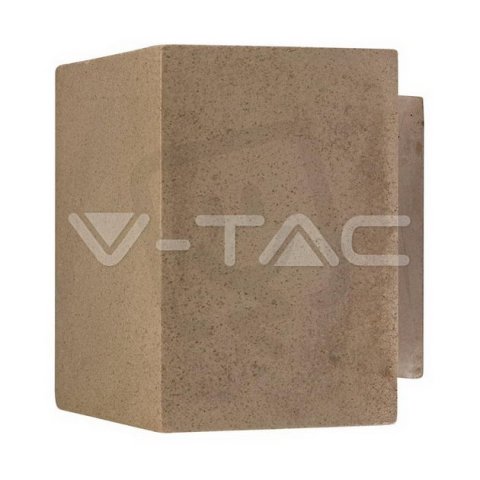 G9 25W LED Concrete Wall Lamp Square Lig