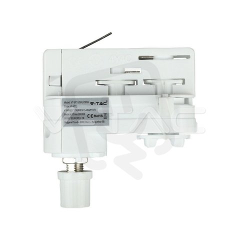4 Track Light Adaptor White,