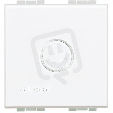 BTICINO LIVINGLIGHT ZÁSLEPKA S VYMAČKÁVACÍM OTVOREM 2MODULOVÝ BÍLÁ N4951