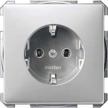 Schneider MTN2301-4060 Zásuvka 250V/16A s bočními zemnícími kontakty,S-Design