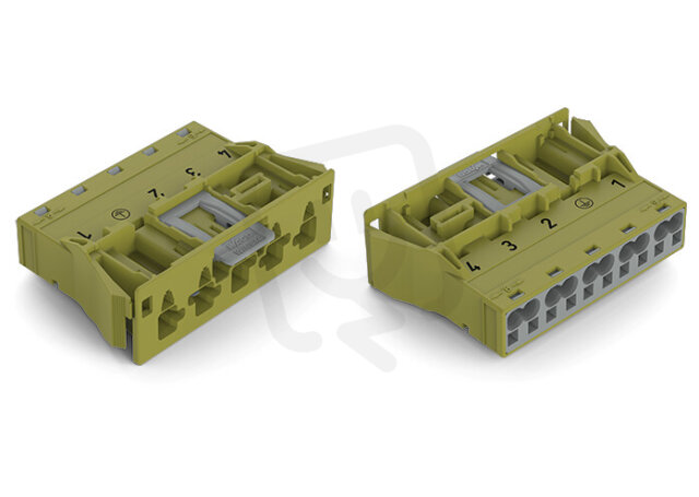 Zástrčka Snap-In 5pól. Kód. B světle zelená WAGO 770-775/073-000