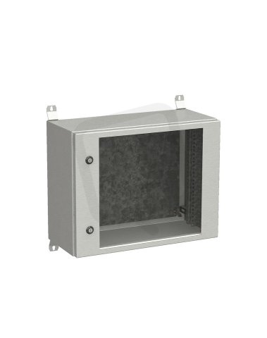 Rozvadeč nástěnný venkovní LC-20 9U 600x300 dveře sklo 2x1bod.zámek