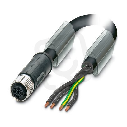 SAC-4P-20,0-PUR/M12FSS PE Napájecí kabel 1100838