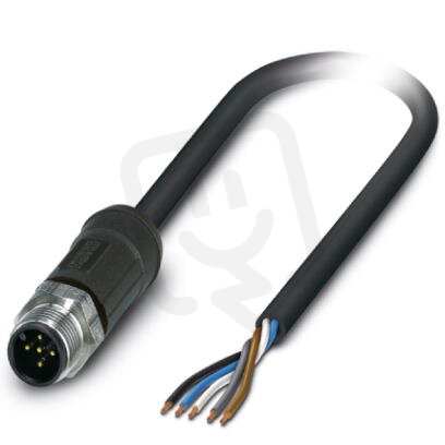 SAC-5P-M12MS/ 5,0-28X OD Kabel senzoru/aktoru 1407256