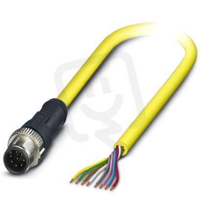 SAC-8P-M12MS/10,0-542 BK Kabel senzoru/aktoru 1406092