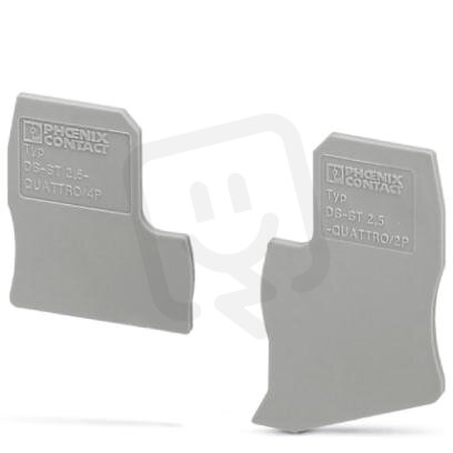 DS-ST 2,5/2P Segment krytu, délka: 72 mm, výška: 36,5 mm, barva: šedá 3042337