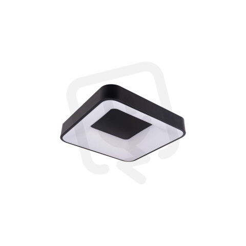 ZULU HPD32-B černé hranaté stropní TRIAK CCT LED svítidlo T-LED 105536
