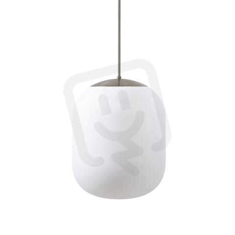Závěsné LED svítidlo se skleněným stínidlem OSMONT TANIA P2 HP 59W IP40 3K nerez
