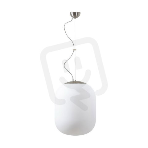 Závěsné LED svítidlo se skleněným stínidlem OSMONT TANIA L2 41W IP40 4K nerez