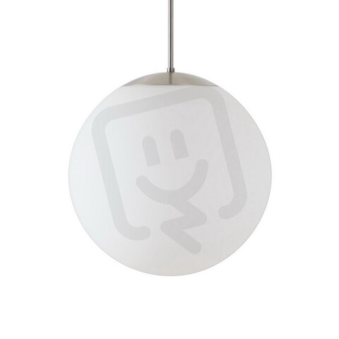 Závěsné LED svítidlo se skleněným stínidlem OSMONT ADRIA P3 HP 52W IP40 3K nerez