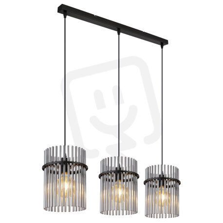 Závěsné svítidlo GORLEY černá 3xE27, max. 60W 230V GLOBO 15698-3H