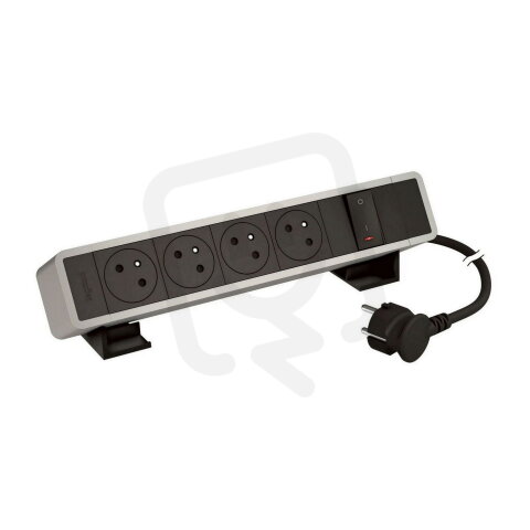 ONDESK 4X2PT VYPÍNAČ ČERNÁ/HLINÍK