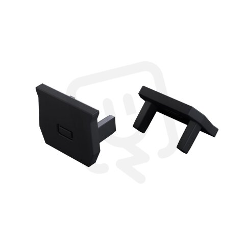 Koncovka profilu EC-PROFIL AXEL 2IN1 BLACK GREENLUX GXLP1511