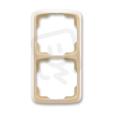 ABB Tango Dvojrámeček svislý slonová kost BLISTR 3901A-B21 CW