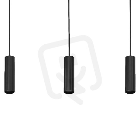 Decor Drums Pendant 3XGU10 2XLED Black OSRAM 4099854459283