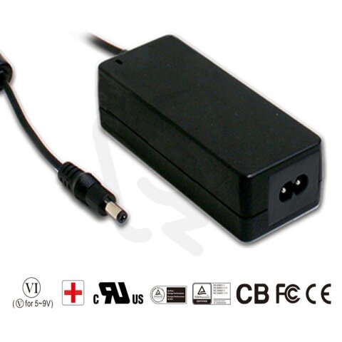 Stolní adaptér Medical 40W 7,5V 5340mA MEAN WELL GSM40B07-P1J