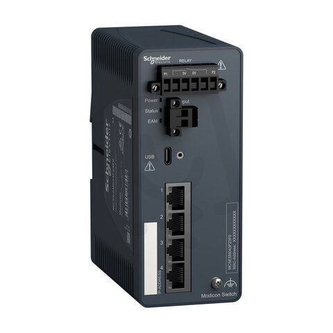 MCSESM043F23F0 Modicon řízený přepínač 4