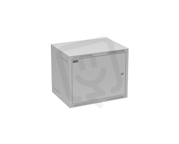 Nástěnný nýtovaný rozvaděč GrandN 9U s plechovými dveřmi,hl.450mm 83000782
