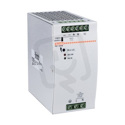 Lovato PSL112048 Spínaný napájecí zdroj 120W/2,5A výstup 48V DC instal.provedení