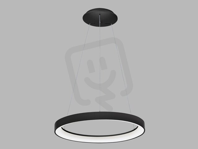 Závěsné svítidlo LED2 BELLA SLIM 58 P-Z, B DALI TW/PUSH TW 48W 2700K-4000K černá