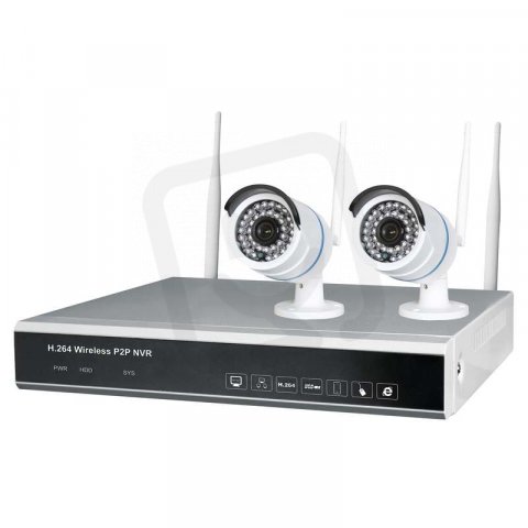 Sada rekordéru + 2x KAMERA Emos H5602