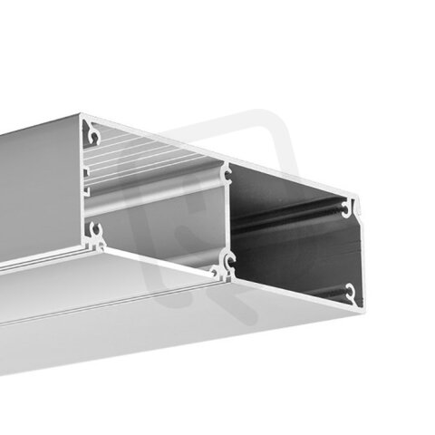 LED hliníkový profil KLUŚ KIDES stříbrná 2m /18031_2m/ ALUMIA A18031A_2