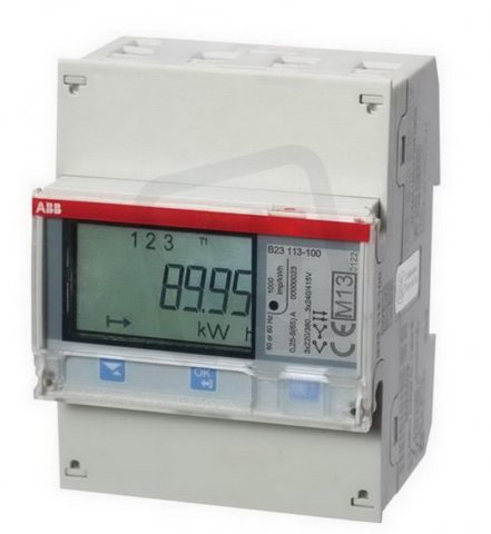 Elektroměr B23 113-100 65 A tř. B M-Bus ABB 2CMA100165R1000