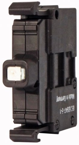 Eaton M22-LED-B Prvek LED, šroub.svorky, čelní upevnění,12-30VAC/DC,8-15mA,modrá